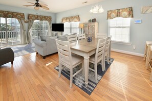 Dining - 4 Bedroom, 2nd Row, Shared Pool - Ocean Quarters A - River To Sea (Surfside Beach)