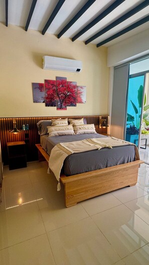 5 makuuhuonetta, silitysrauta/-lauta, Wi-Fi, vuodevaatteet