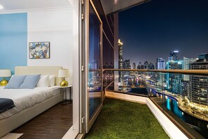 Iron/ironing board, WiFi, bed sheets - Panoramic Marina View | 1BR | walk to beach (Dubai)