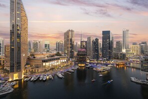 Marina - Panoramic Marina View | 1BR | walk to beach (Dubai)