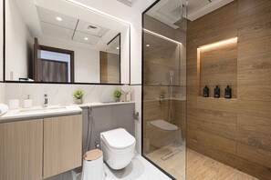 Hair dryer - Urban Escape 1BR w/ pool+rooftop (دبي)