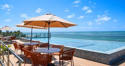 Beachfront apartment, best stretch of beach.