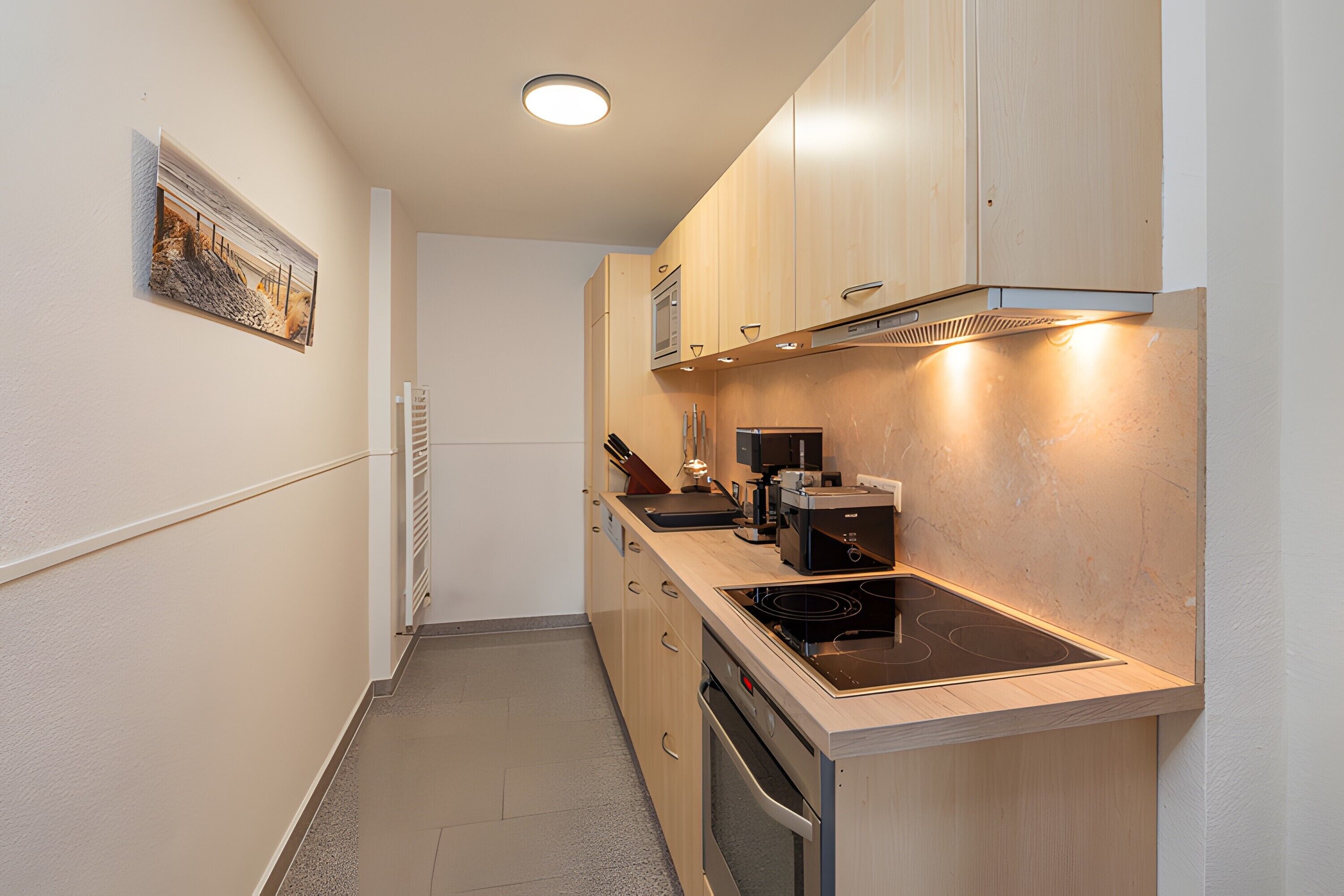 Kühlschrank, Ofen, Herdplatte, Geschirrspüler