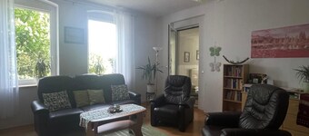 Vacation in the countryside with a pet