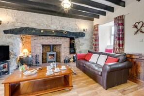 TV, fireplace - 3 Bed in Caerhun (oc-wag692) (Bangor)