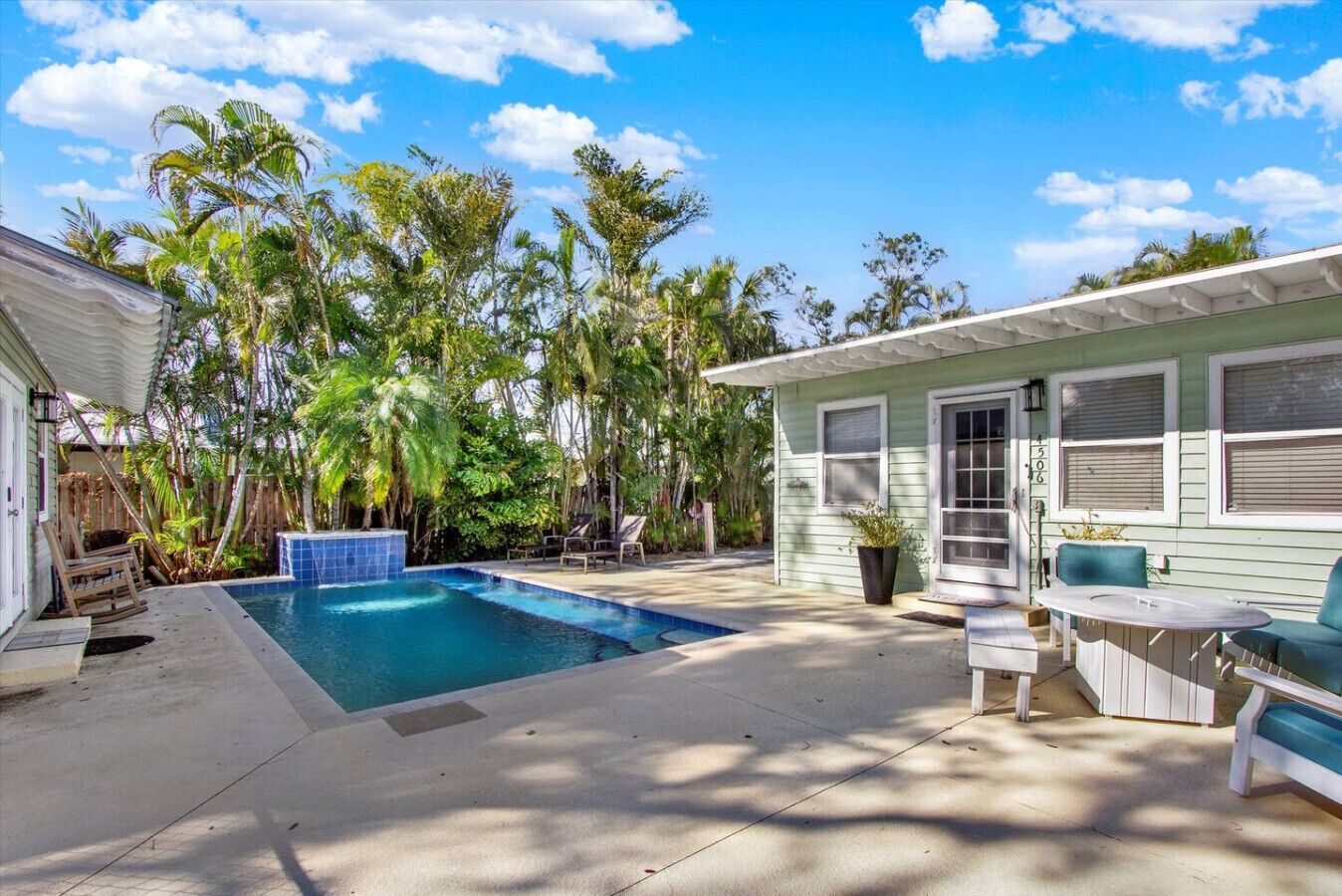 Alberca al aire libre 