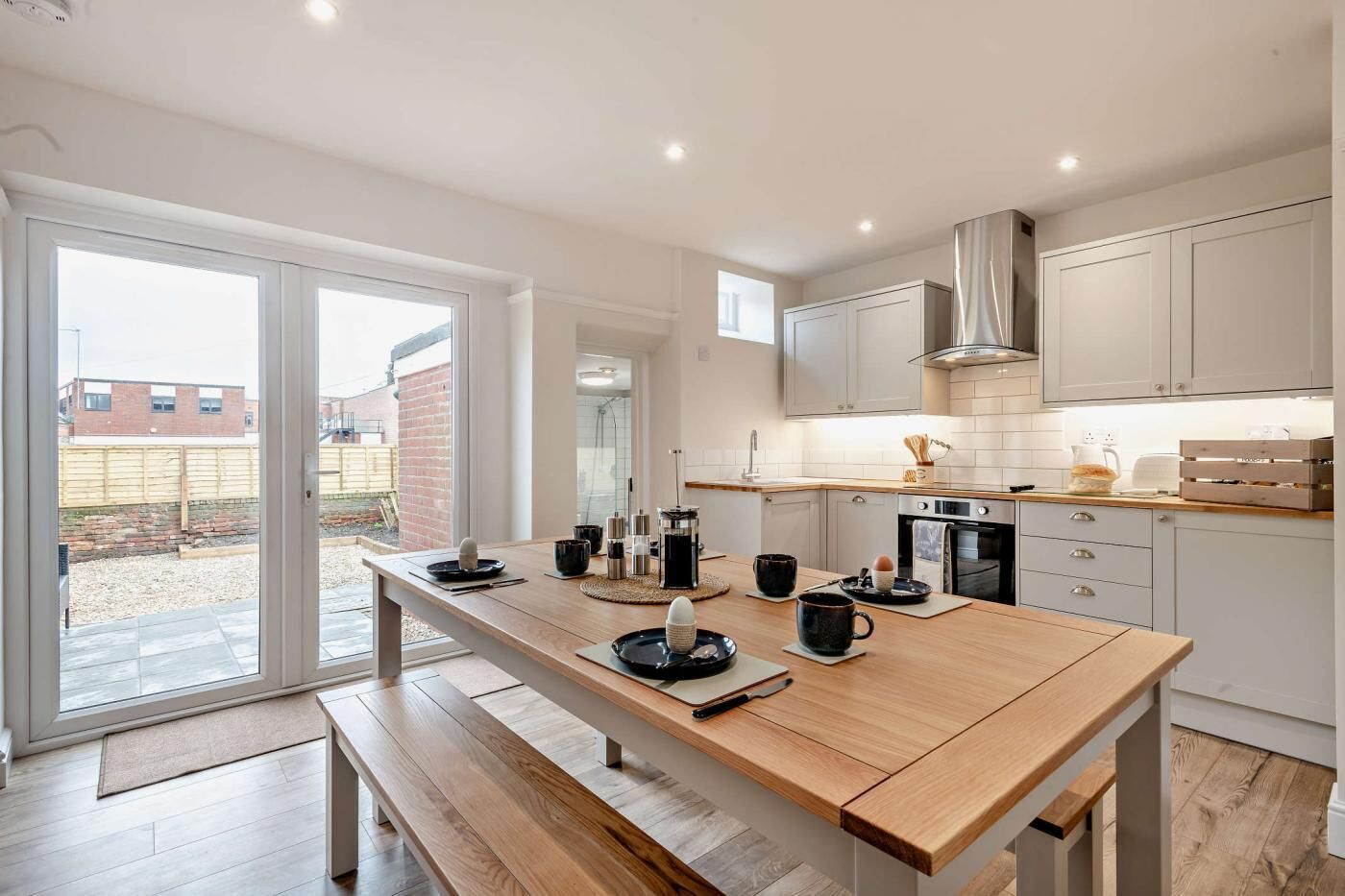 Microwave, oven, dishwasher, highchair