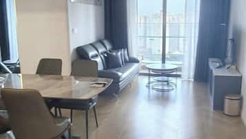 Junior Apartment, Balcony, City View | Desk, laptop workspace, free WiFi