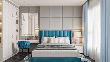 City Apartment, 2 Bedrooms, Balcony, City View