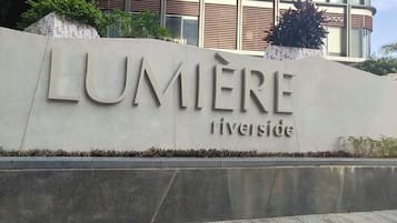 Fassade der Unterkunft