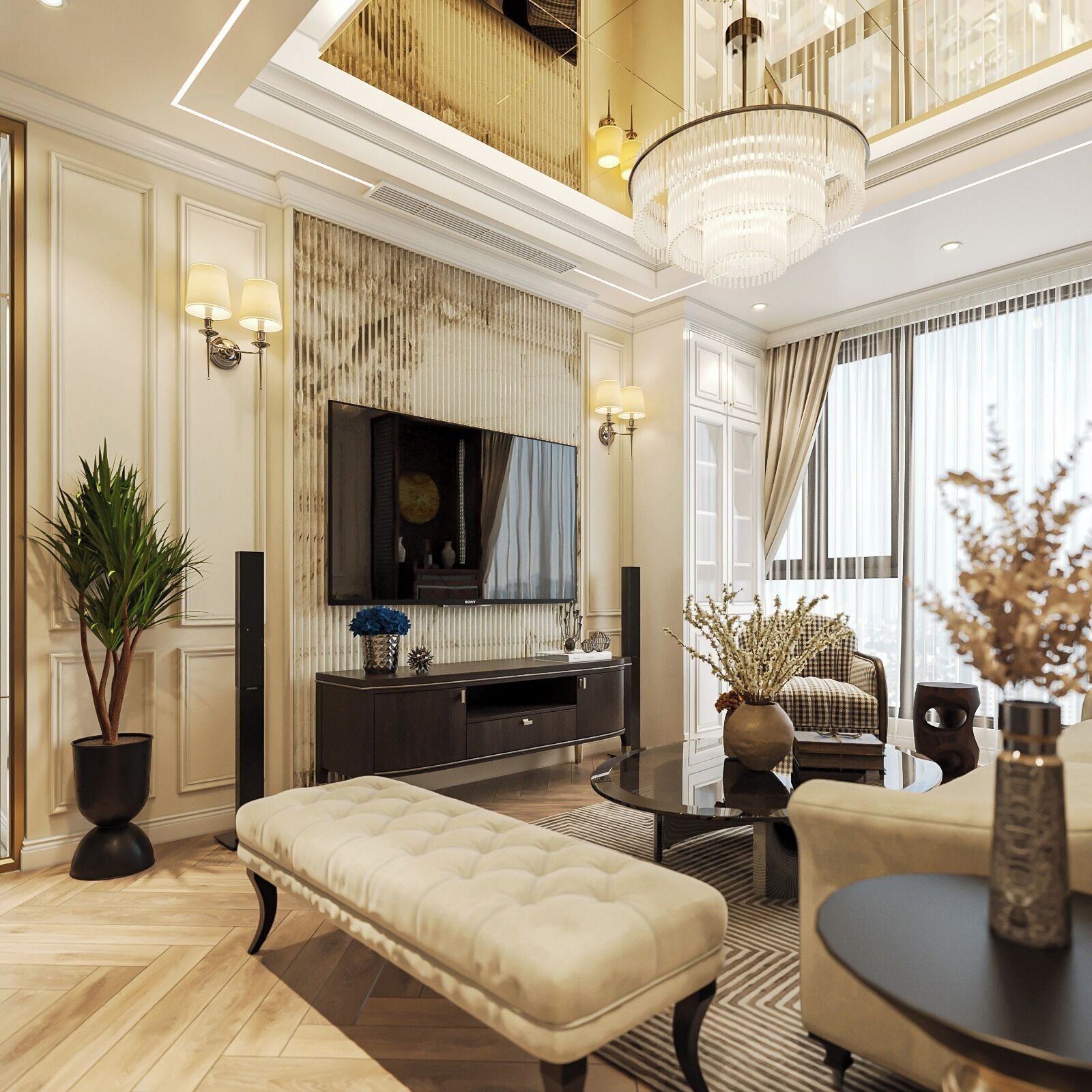 City Apartment, 2 Bedrooms, Balcony, City View