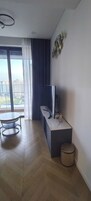 Junior Apartment, Balcony, City View | Desk, laptop workspace, free WiFi