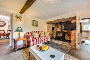 TV, fireplace - 4 Bed in Chilsworthy (oc-b28091) (Holsworthy Hamlets)