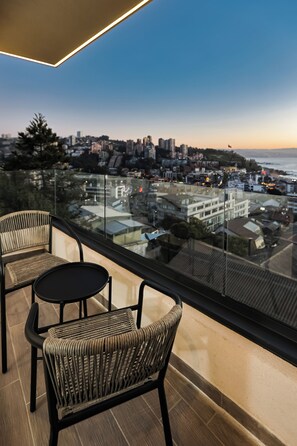 Double Room, Balcony, Sea View | Desk, laptop workspace, free WiFi - Arka Hotel  (Viña del Mar)