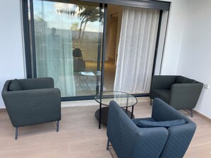 Terrace/patio - Cosy apartment 5 minutes from casa finance city. (Casablanca)