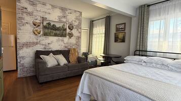 1 makuuhuone, silitysrauta/-lauta, Wi-Fi, vuodevaatteet