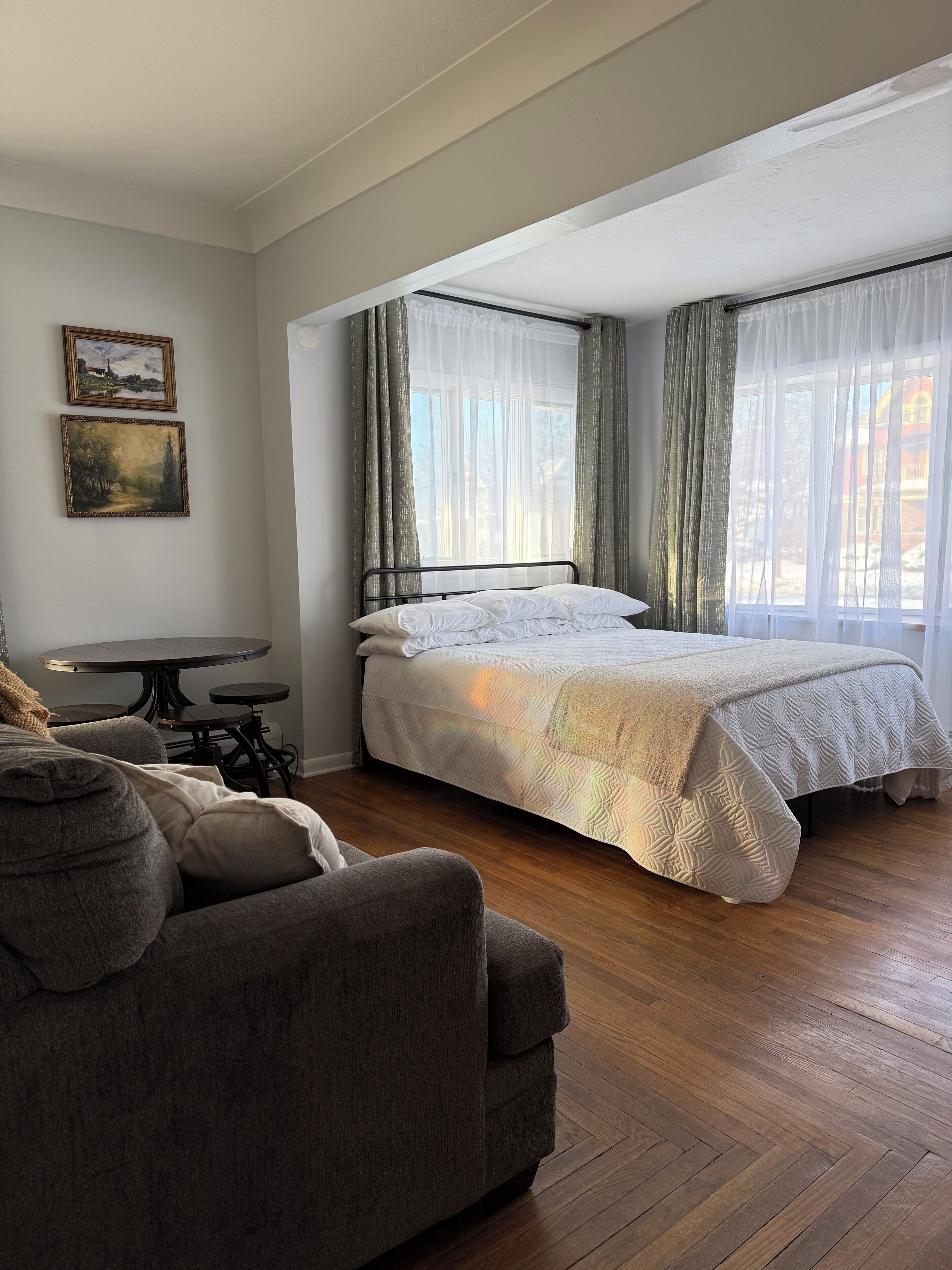 1 makuuhuone, silitysrauta/-lauta, Wi-Fi, vuodevaatteet