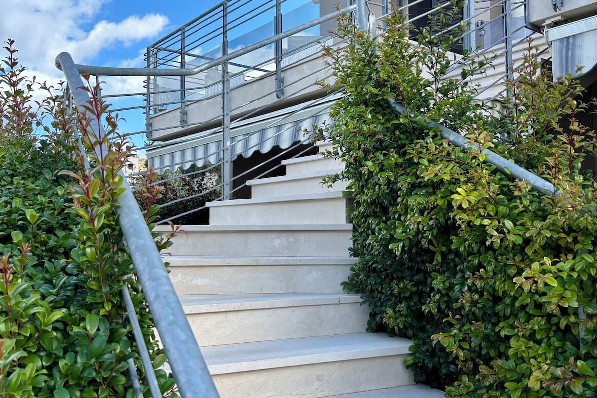 Superior-lejlighed - 1 soveværelse - terrasse | Premium-sengetøj, dundyner, pengeskab på værelset, individuel indretning