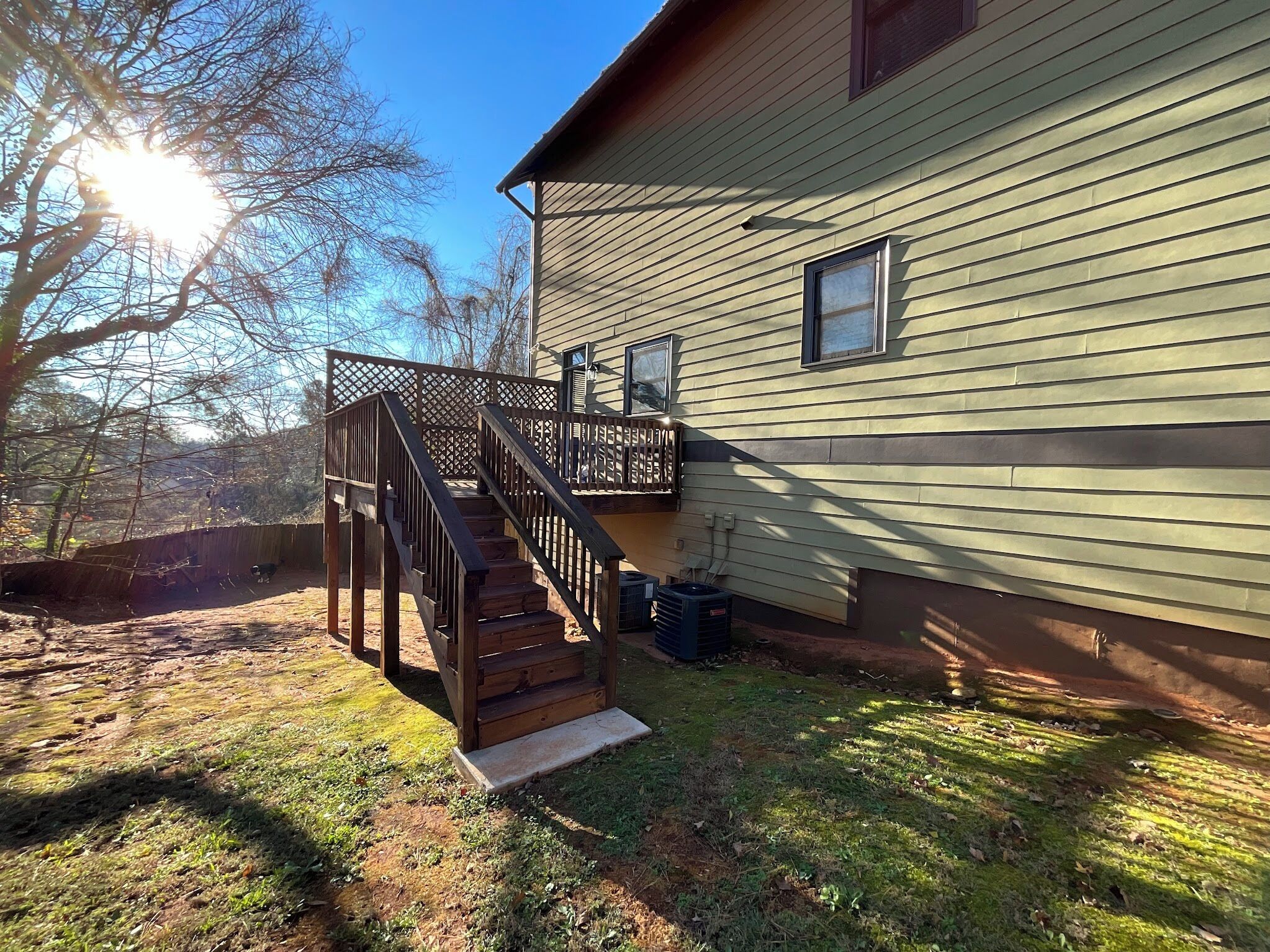 Enceinte de l’hébergement