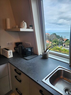 Interior - Apartment Biarritz le phare view golf and Ocean, near beach and city center (Biarritz)