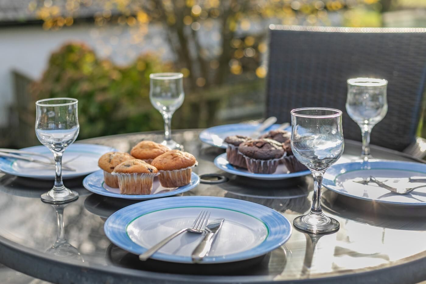 Udendørs spisemuligheder