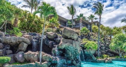 Luxurious Ho'olei 12-2, Lush View, Close to Pool, Sleeps 8 in Beds, Central AC!
