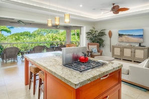 Villa, Multiple Beds, Lanai, Garden View (Ho'olei Unit 12-2) | Interior - Luxurious Ho'olei 12-2, Lush View, Close to Pool, Sleeps 8 in Beds, Central AC! (Kihei)