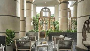 Grand Suite, 1 Bedroom, Club Lounge Access, City View | Egyptian cotton sheets, premium bedding, down comforters