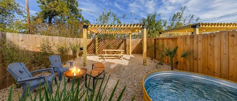 Baignoire à remous extérieure