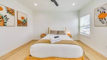 3 dormitorios, tabla de planchar con plancha, wifi y ropa de cama