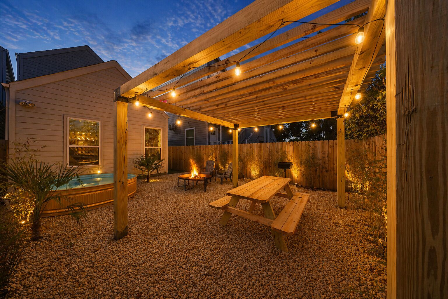 Outdoor dining