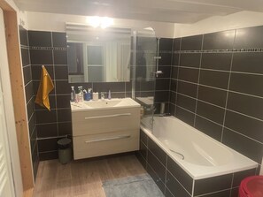 Hair dryer, towels, soap, toilet paper - Room for rent in a private home (Caluire-et-Cuire)