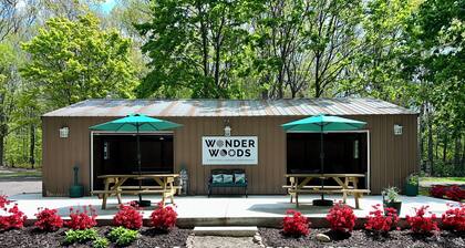 Sister Lakes of Michigan Glamping Cabin #2