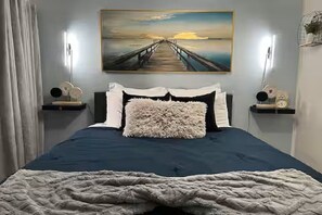 1 Schlafzimmer, Bügeleisen/Bügelbrett, kostenloses WLAN, Bettwäsche