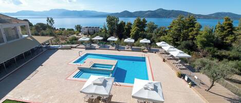 Seasonal outdoor pool