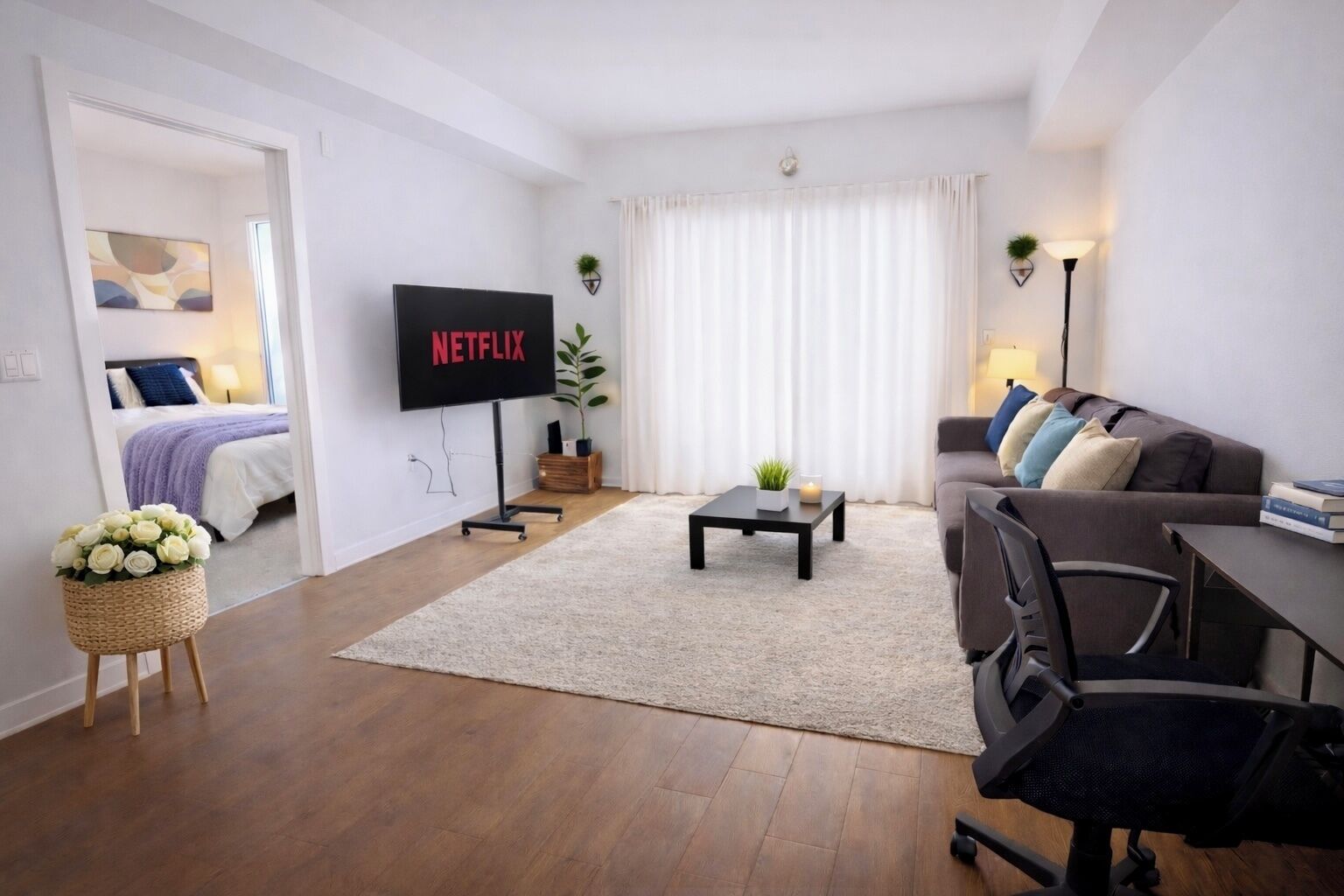 Fer et planche à repasser, Wi-Fi gratuit, draps fournis