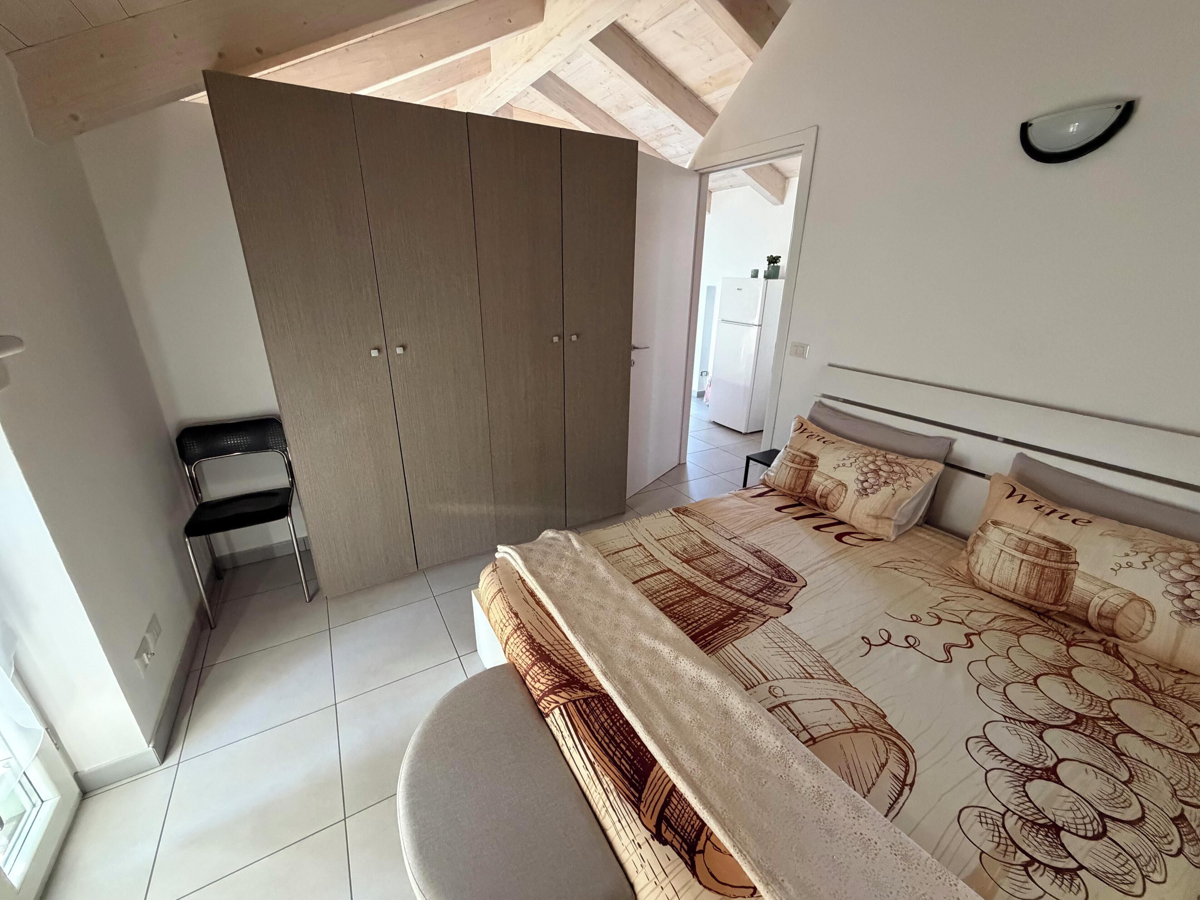 Apartment, Balkon, Stadtblick