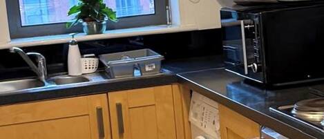 Microwave, oven, stovetop