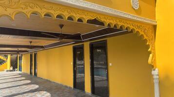 Romantic Cottage, Pool View | Desk, laptop workspace, free WiFi