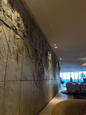 Lobby - Cinematic view. Luxury, 5 star. Hotel Nacional, Rio (Rio de Janeiro)