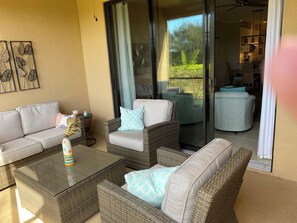 Terrace/patio - Spectacular ground floor end unit on the golf course (Bradenton)