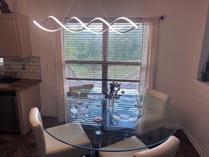 Dining - Spacious 6-bedroom charming home with AC and fitness room, and sauna. (Douglasville)