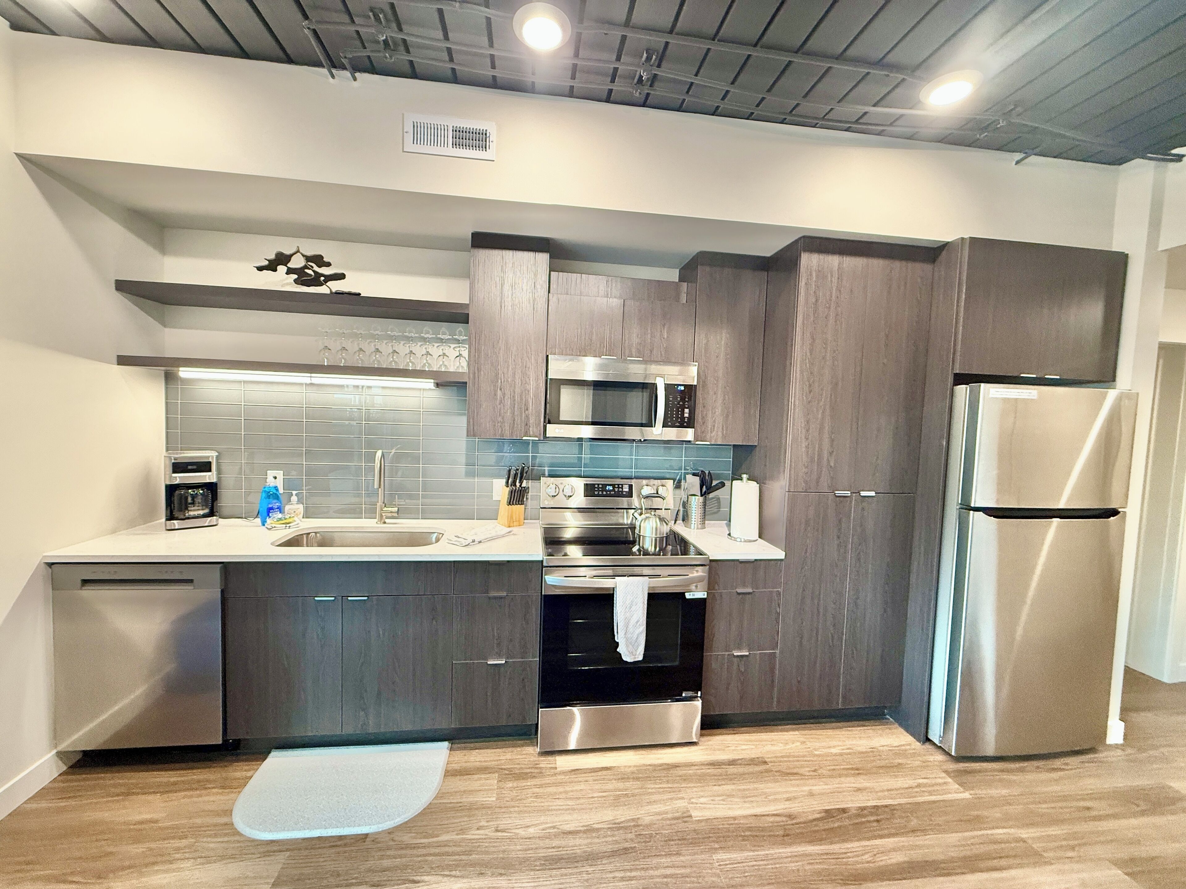 Condo superluxo, 2 quartos, vista para o pátio | Cozinha privada