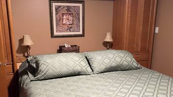 Free WiFi, bed sheets