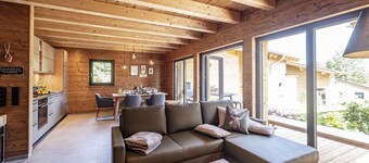 Chalet mit Eigener Sauna im Vital Camp Bayerbach
