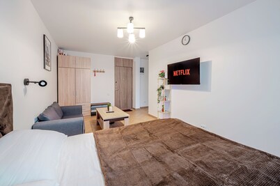 Cozy 1-bedroom apartment near Kaunas airport