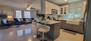 Private kitchen - NEW Spacious Beach Home with lovely amenities in prime location! (St. Petersberg)