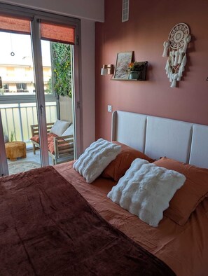 1 habitación, cuna de viaje, wifi gratis y ropa de cama 