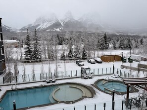 Pool - Front Row To The Mountains | Soak In The Scenery (Canmore)