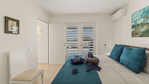 2 slaapkamers, een strijkplank/strijkijzer, gratis wifi, beddengoed